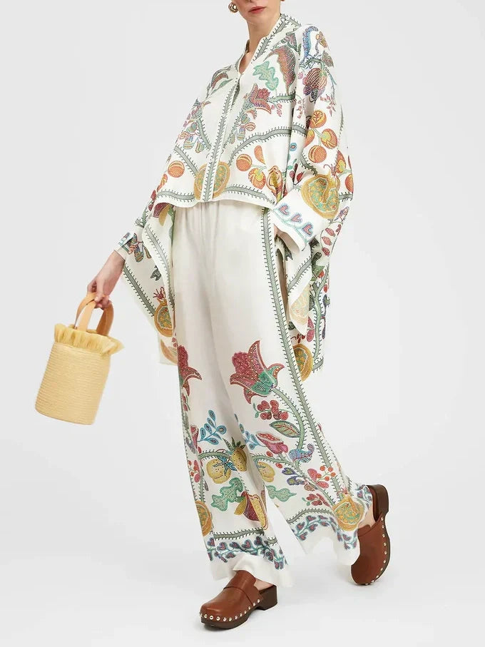 Florals and Fruits Print Set Velano London