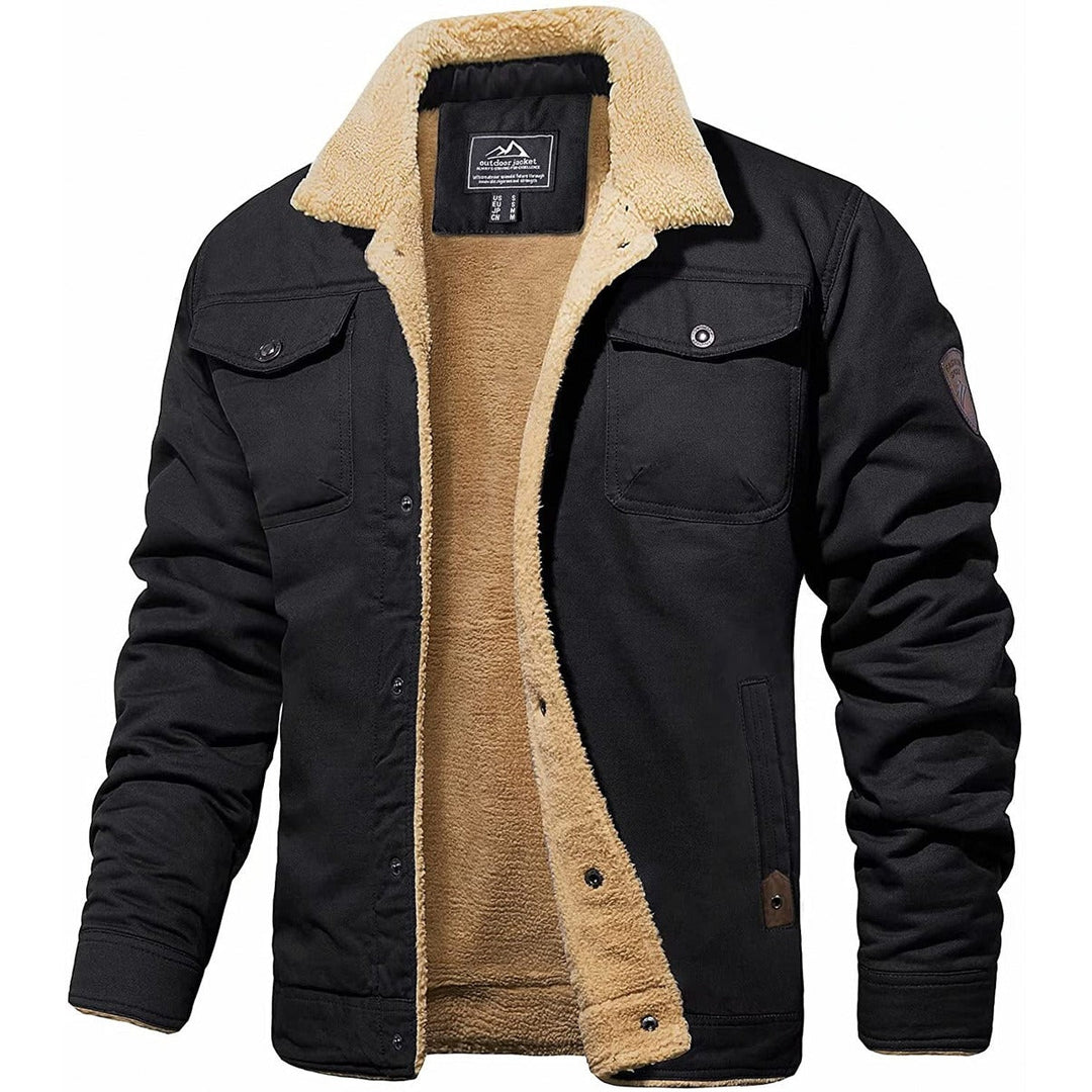 Casey | Fleece Bomber Jacket Velano London