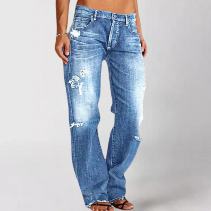 Viktoria Loose Wide-Leg Jeans Velano London