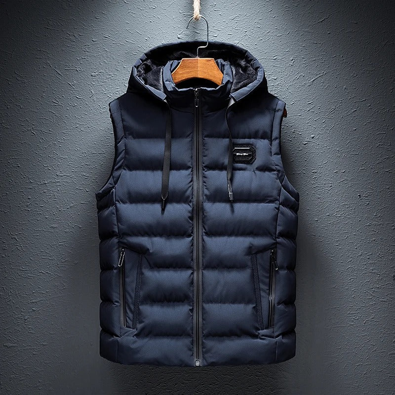 Elton - Hooded Vest Velano London